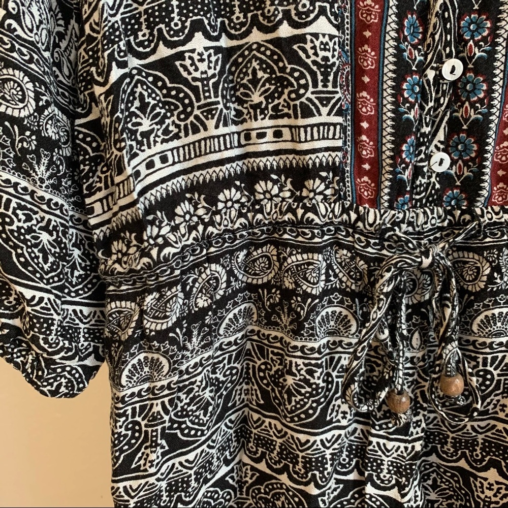 Printed Romper - image 2